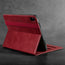 Crimson Leather Case for Apple iPad (10th Generation)
