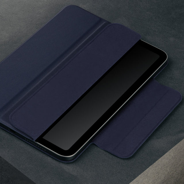 Blue Leather Magnetic Case for Apple iPad Mini 6