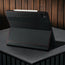 Built-in viewing stand of the Dark Brown Leather Case for Apple iPad Pro 12.9