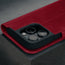 Crimson Leather Case for iPhone 16 Pro Max
