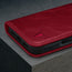 Crimson Leather Case for iPhone 16 Pro Max