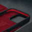 Crimson Leather Case for iPhone 16 Pro Max