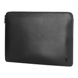 Leather Laptop Sleeve with Zip (13”–16”) - Black
