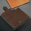 Dark Brown Nubuck Leather Cover