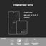 Compatibility of the Black with Red Detail Leather Case for Galaxy Flip7