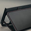 Magnetic clasp of the Black with Red Stitching Leather Case for the Google Pixel 11 Pro Fold