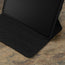 Multiple viewing angles of the Black Leather Case for iPad Air 11