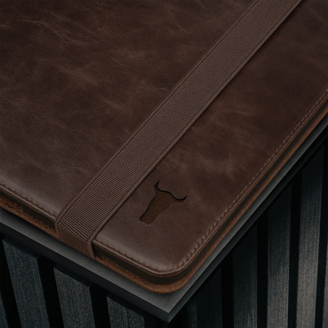 Dark Brown Leather Case for iPad Air 11