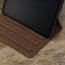 Multiple viewing angles of the Dark Brown Leather Case for iPad Air 11