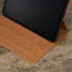 Multiple viewing angles of the Tan Leather Case for iPad Air 11