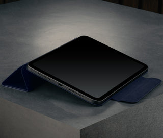 Blue Leather Magnetic Case for Apple iPad Mini 6