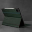 Integrated stand function of the Green Leather (with Red Stitching) Case for iPad Pro 12.9-inch