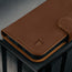 Nubuck Dark Brown Detachable Case for iPhone 17 Pro Max