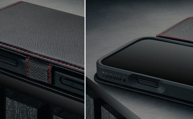 iPhone 17 Pro Leather Case (MagSafe Charging) Feature Focus