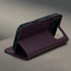 Stand function of the Dark Cherry Leather Case for iPhone 17 Pro