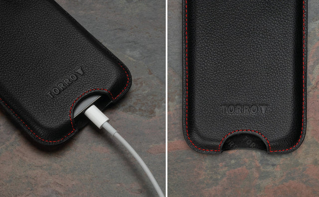 Apple iPhone Leather Pouch Case (for 6.1