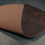 Underside of the Large Dark Brown Leather Desk Mat