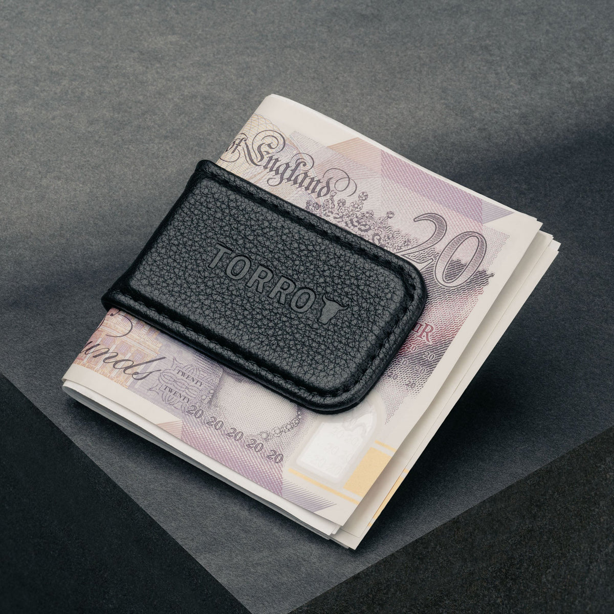 Leather Money Clip / Cash Clip (Holds 15 Notes) – TORRO Australia