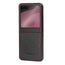 Black with Red Detail Leather Case for the Motorola Razr 50