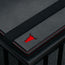 Black Leather (with Red Stitching) A5 Notebook Cover