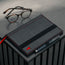 Black Leather (with Red Stitching) A5 Notebook Cover