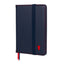 Navy Blue Leather (with Red Stitching) Passport holder