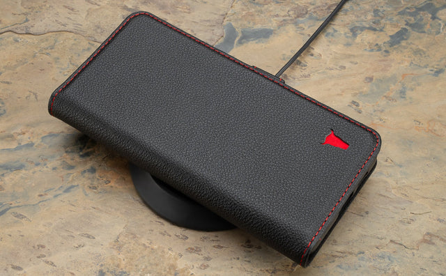 Samsung Galaxy S24+ Leather Case (with Stand Function) Feature Focus