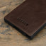 Dark Brown Leather Bumper Case for Samsung Galaxy S24 Ultra