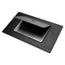 Small Black Leather Desk Mat