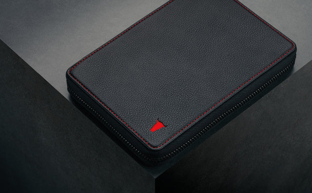 Leather Travel Wallet / Organiser Feature Focus