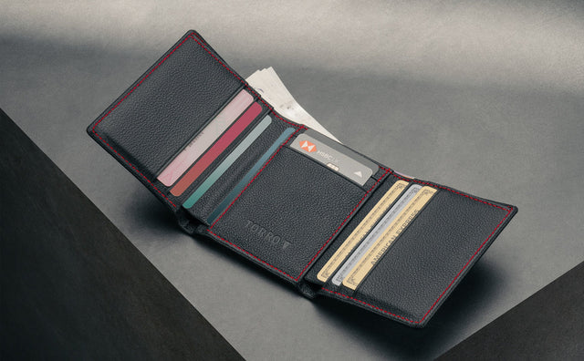Trifold Leather Wallet (with RFID Protection) Feature Focus