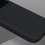 Close up of the Black Woven Fabric Bumper Case for iPhone 17 Pro Max