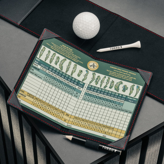 Leather Golf Scorecard Holder & Yardage Book Cover - TORRO – TORRO Australia leather-golf-scorecard-holder-yardage-book-cover-torro-torro-australia